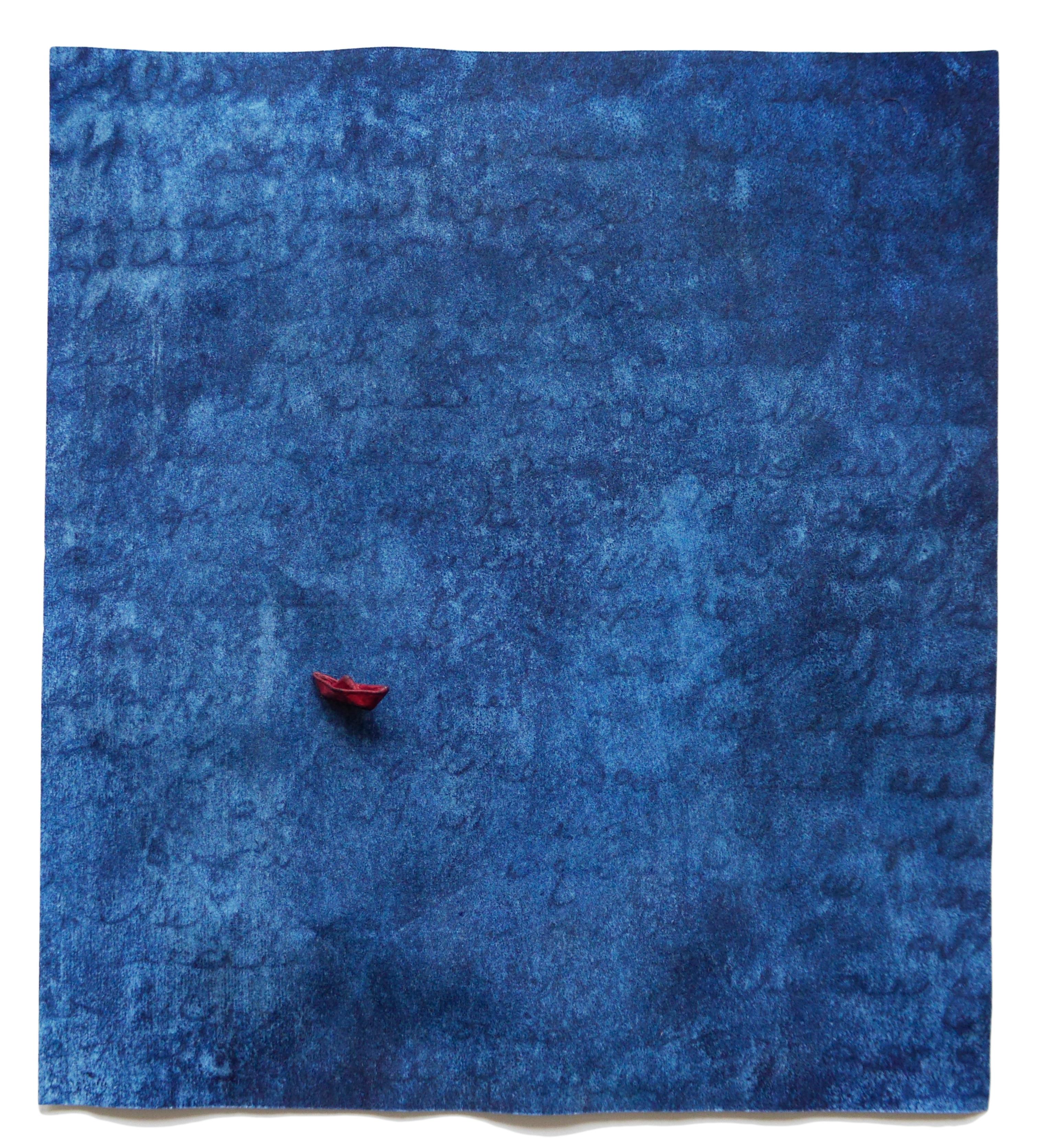 Figurative Print di Angelica Bergamini - Monotipo: "Lettere d'amore