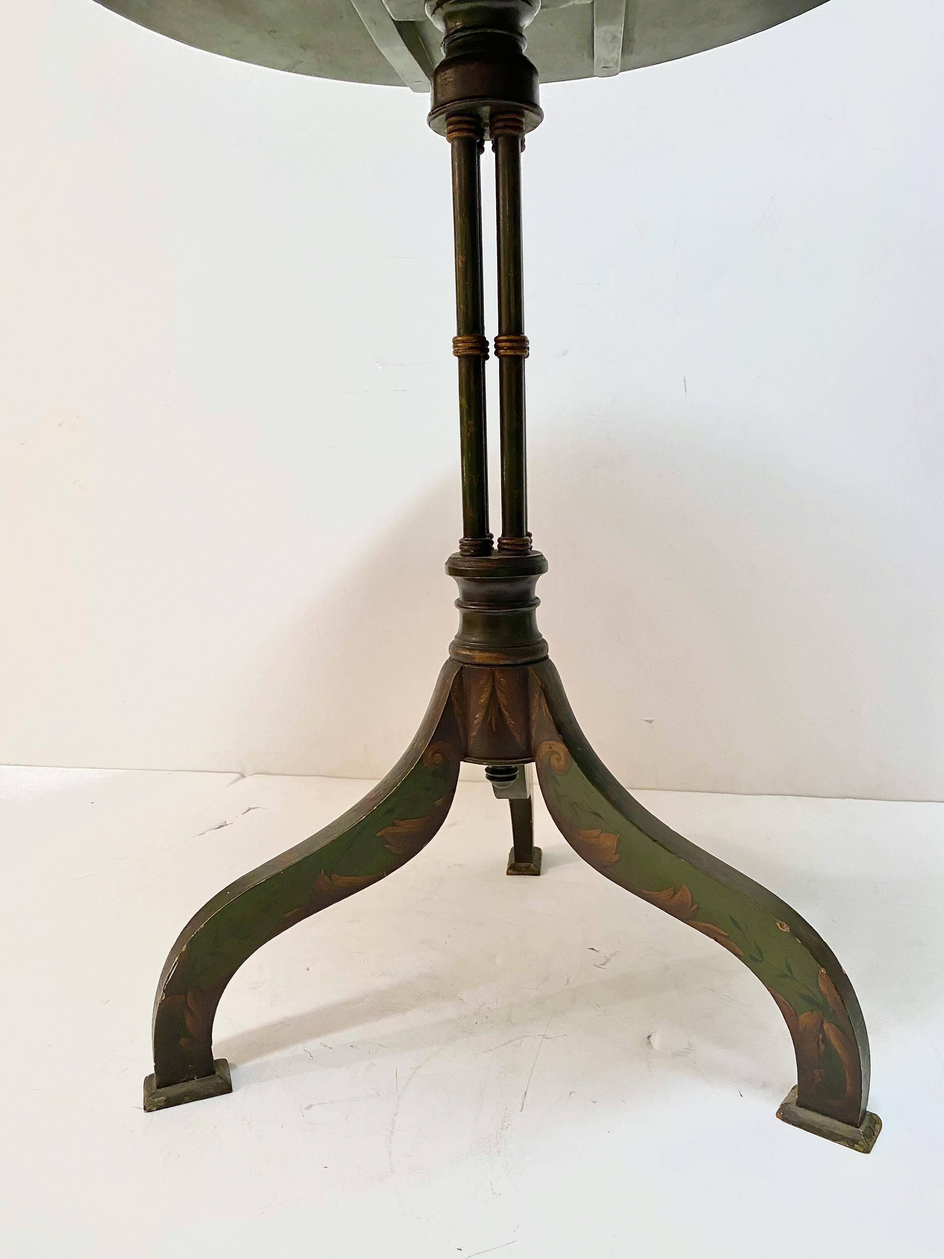 Angelica Kauffman-Style Occasional Table, 19th Century In Good Condition In Pasadena, CA