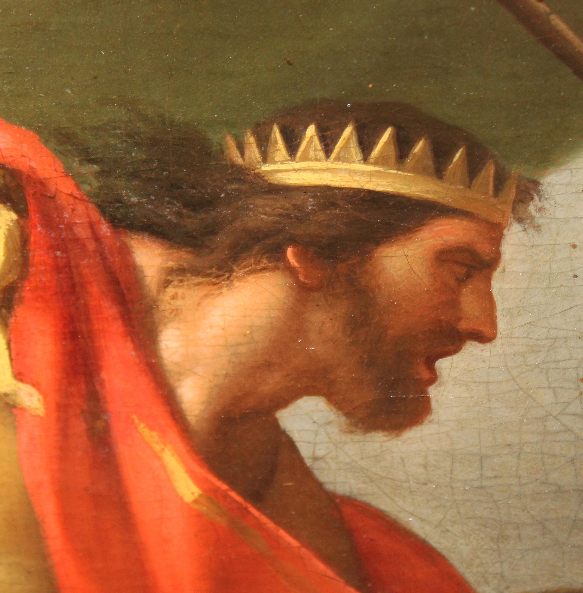 Óleo sobre tela - Saúl ataca a David im Angebot 1