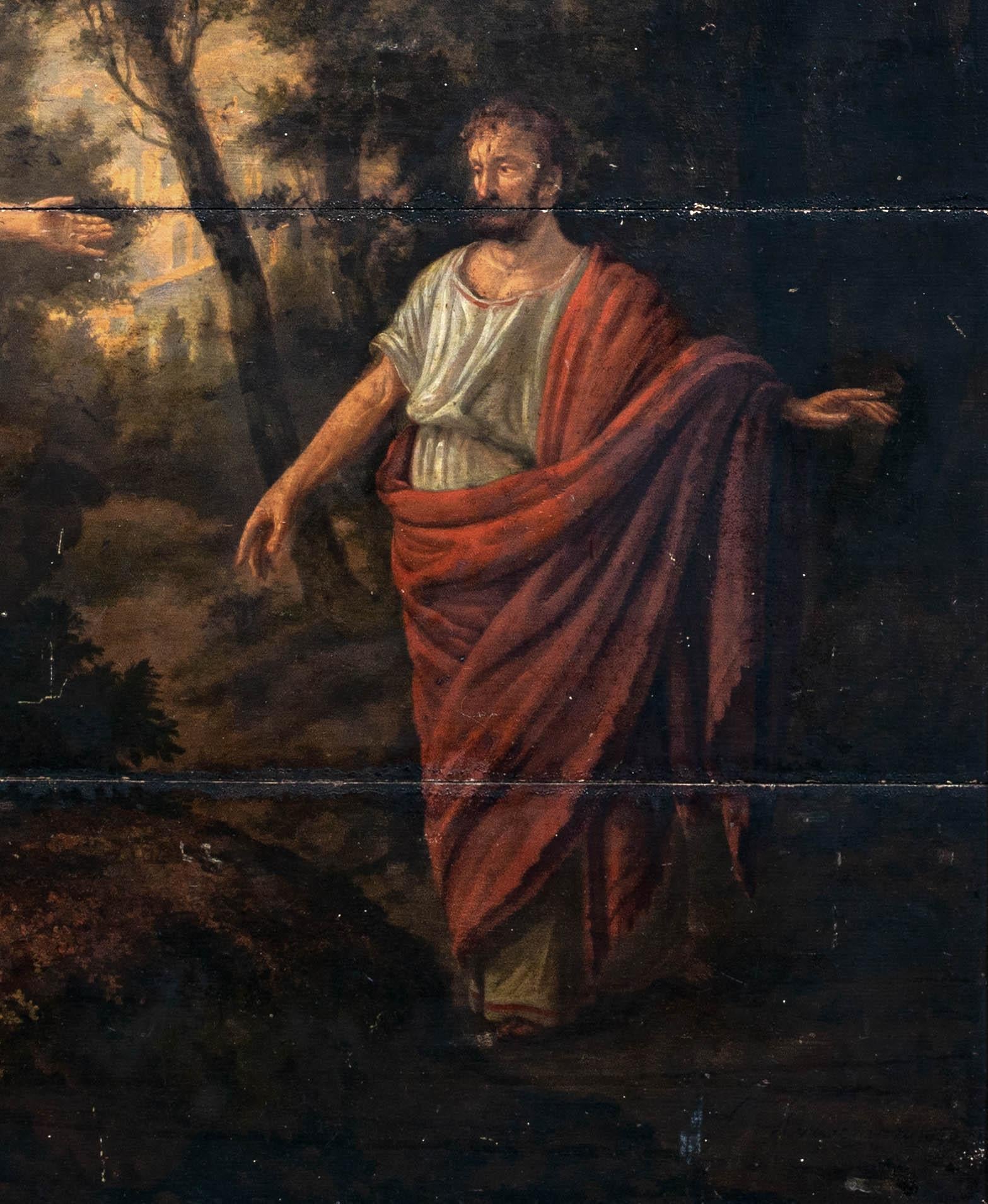 La morte di Edipo con Antigone e Teseo, XVIII secolo 3