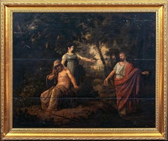La morte di Edipo con Antigone e Teseo, XVIII secolo