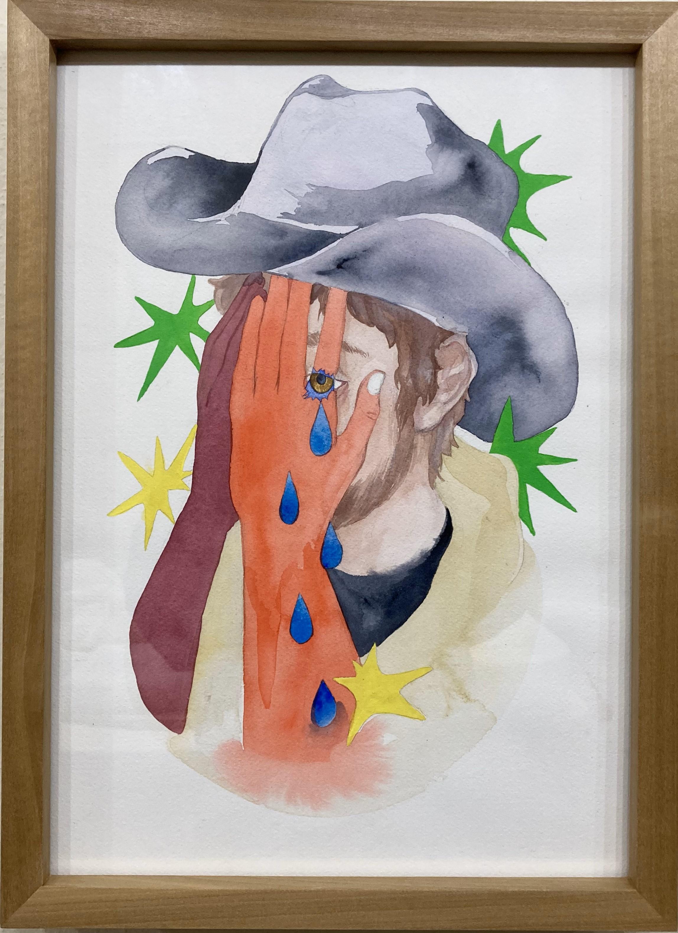 Das Dilemma eines undankbaren Mannes – Painting von Angelica Raquel