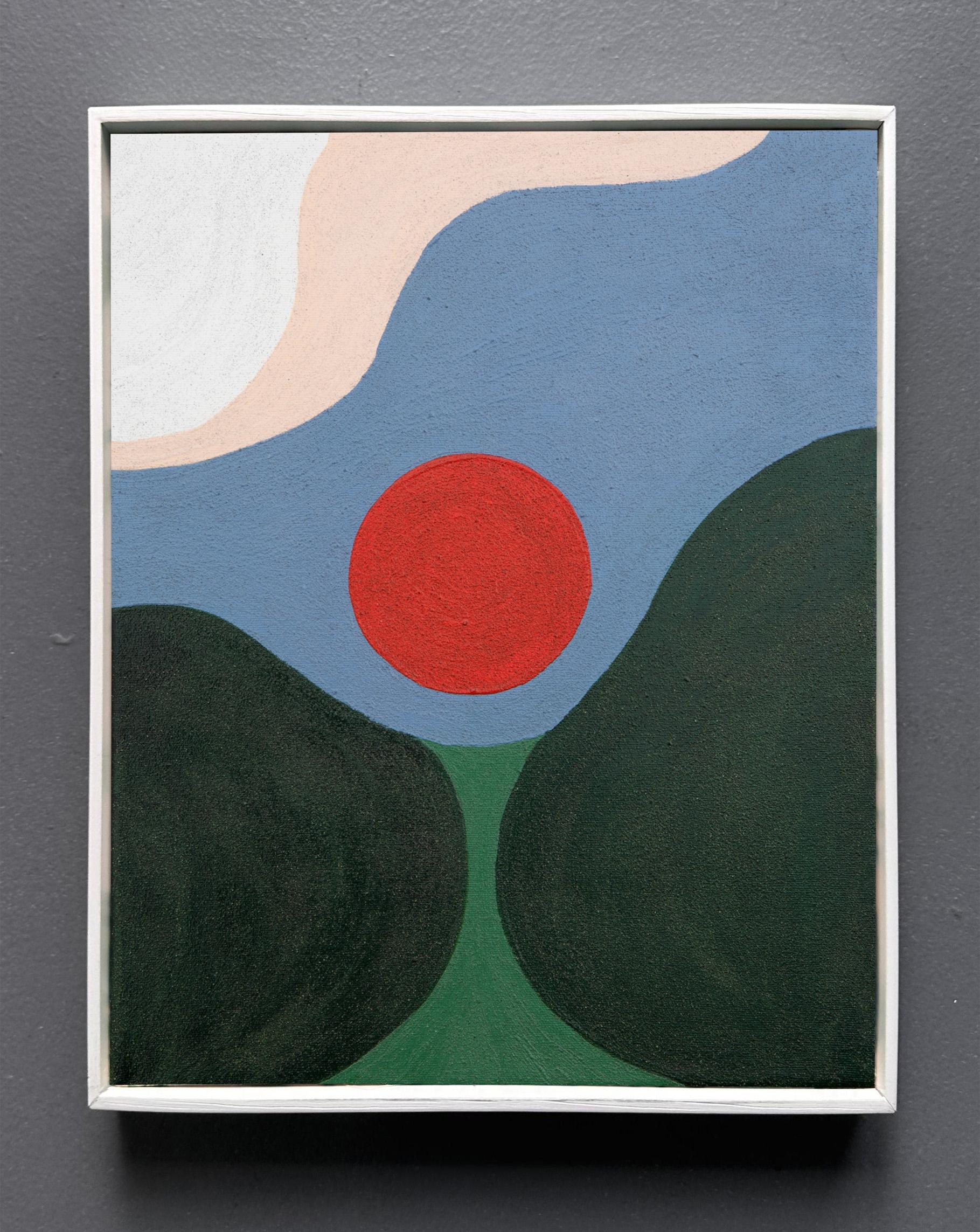 A New Slate, From The series Life is a Playground. Abstract painting