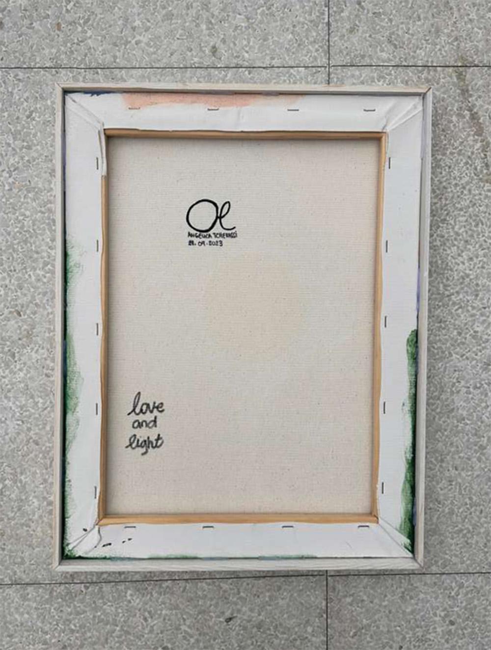 A New Slate, aus der Serie Life is a Playground. Abstrakte Malerei im Angebot 2