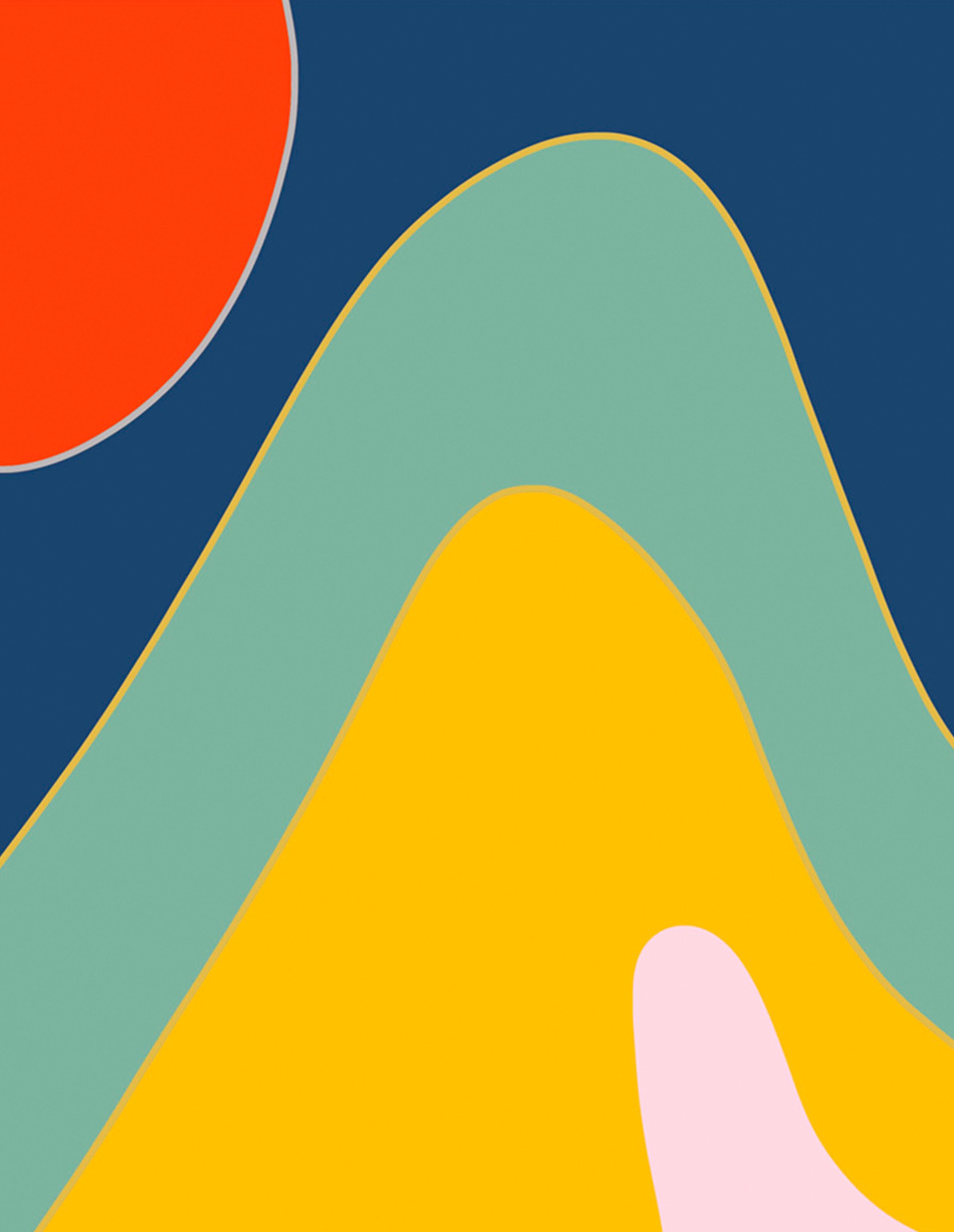 Una nueva vida 02 y Abajo 02, Díptico. Fotografías abstractas en color en venta 1