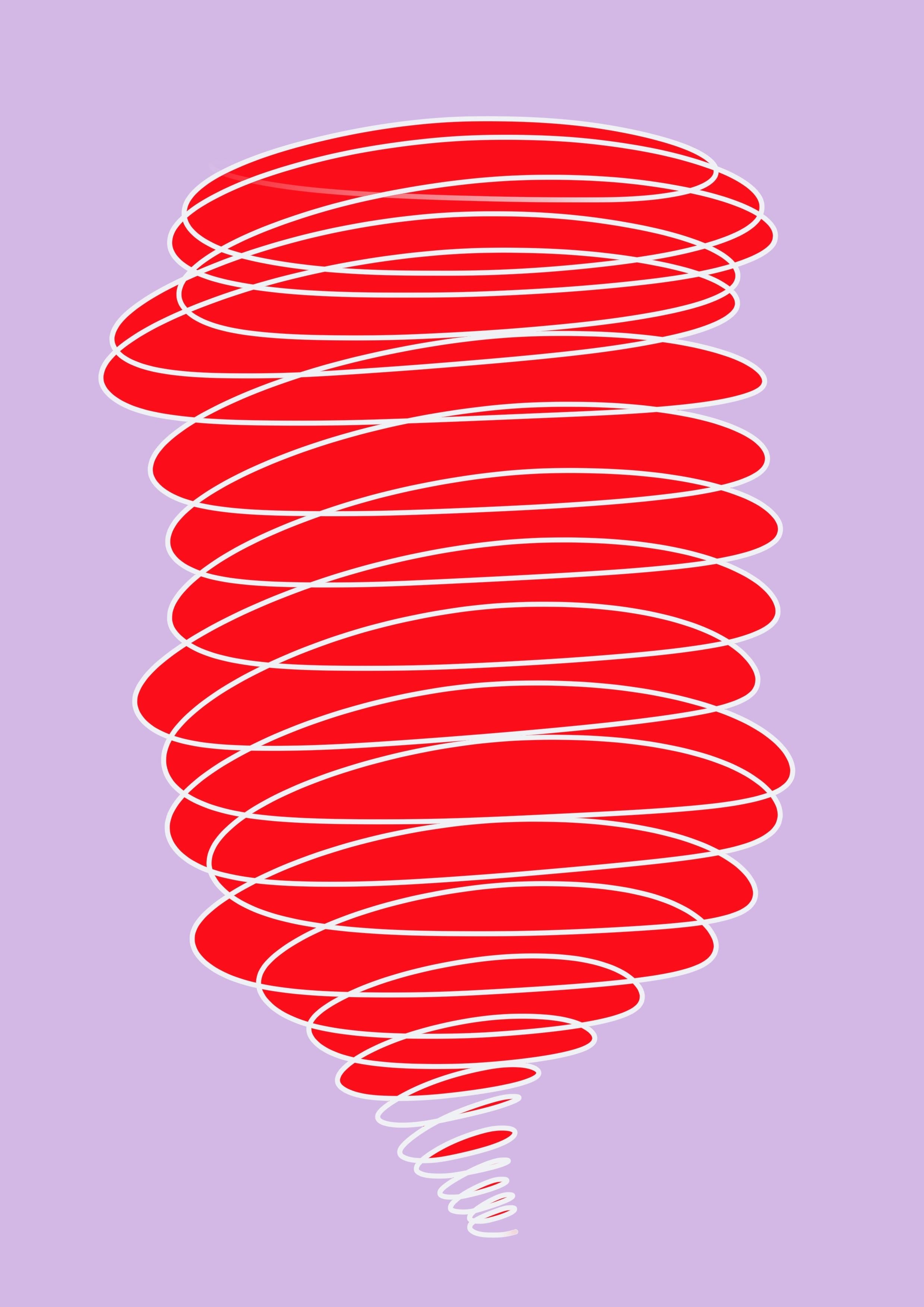 Abstract Photograph Angelica Tcherassi - Be The Eye in the Storm 01, de la série Portal. Photographie couleur abstraite
