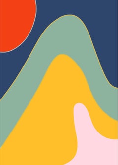 A continuación, las obras 01, 02 y 03, de la serie «The Journey». Fotografía abstracta en color