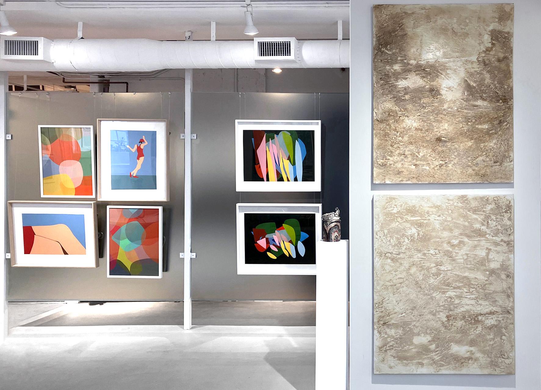 CoCreate 02 und 03 Diptychon, aus der Serie We Are One im Angebot 5