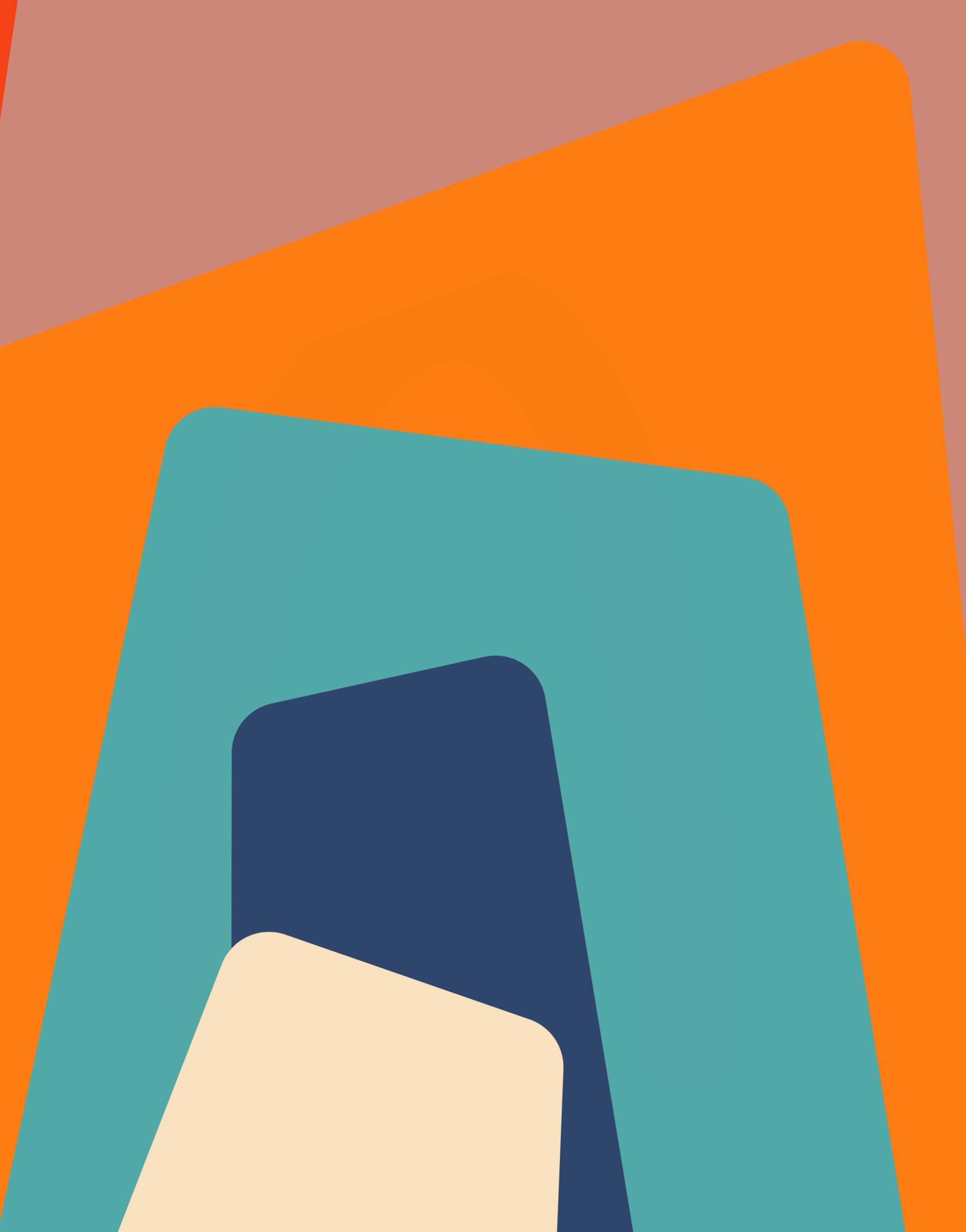 Nach U 02 und Gateway 01, Diptychon. Abstrakte Farbfotografien (Orange), Color Photograph, von Angelica Tcherassi