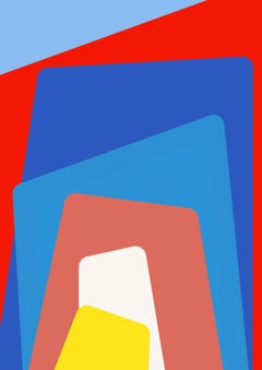 Nach U 03 und Gateway 02, Diptychon. Abstrakte Farbfotografien