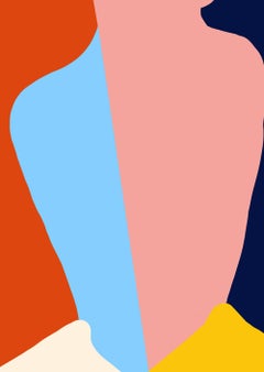 I Got Your Back 03 and Healing 03. Abstract color photographs, Diptych.