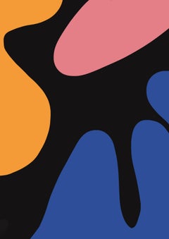 Look Up 02 and Manifest 01, Diptych. Abstract color photographs