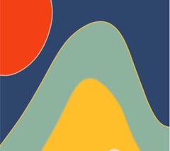 Below 02, From the series The Journey. Abstract color photograph