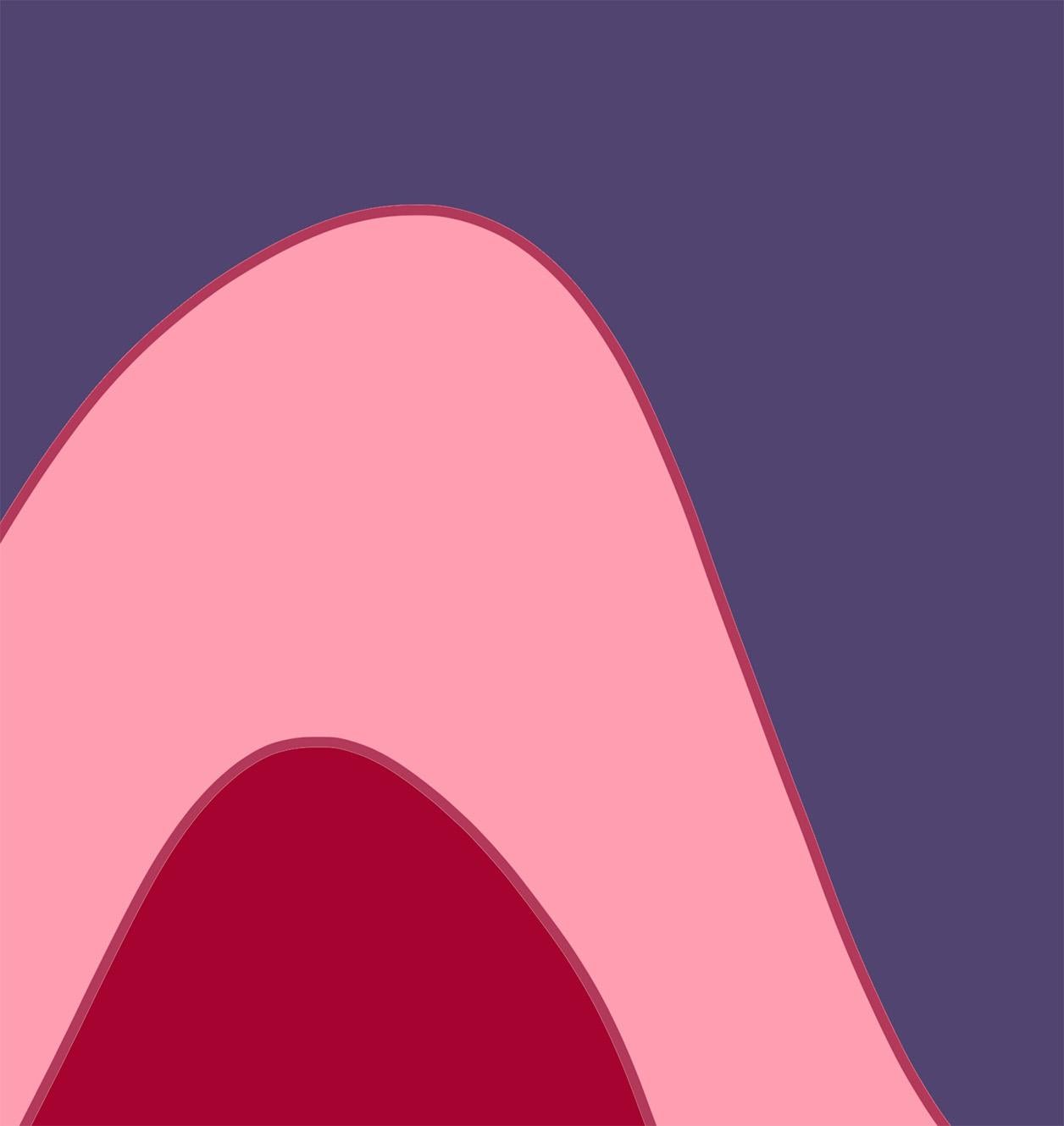 Abajo 03, De la serie El Viaje. Fotografía abstracta en color - Photograph de Angelica Tcherassi