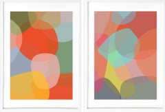CoCreate 02 and 03 (Diptych), From the We Are One Series. Abstract color photo