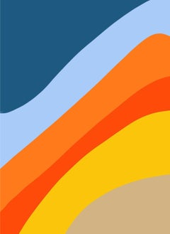 Gaze Into The Lake 02, From the series The Journey. Abstract color photograph