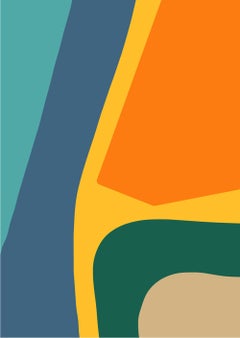 The Block 03, aus der Serie The Journey. Abstrakte Farbfotografie