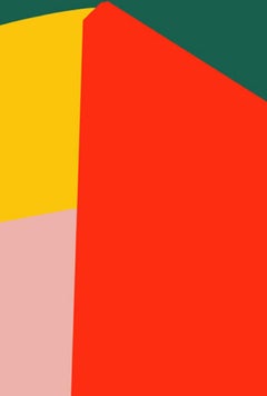 The Mask 01. From the series Making Sense. Abstract color photograph