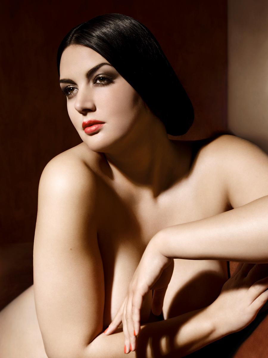 Angelika Buettner Nude Photograph - Johanna • # 2 of 3 • 84 cm x 59 cm