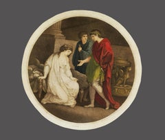 Pair of Genre Scenes - Etching after Angelika Kaufmann - 1780s