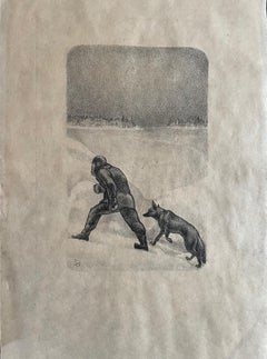 "Peter and the Wolf" - Wolf series with human figure