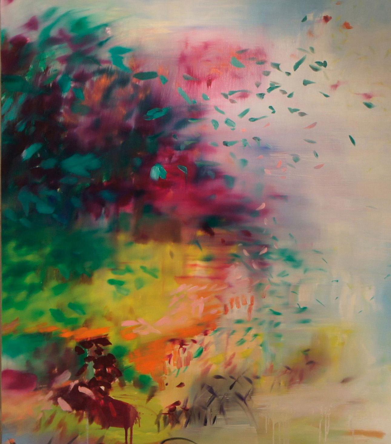 Angelina Nasso, Happiness, Oil on Canvas, 2014 2