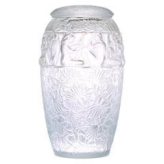 Angelique Lidded Glass Vase by Lalique