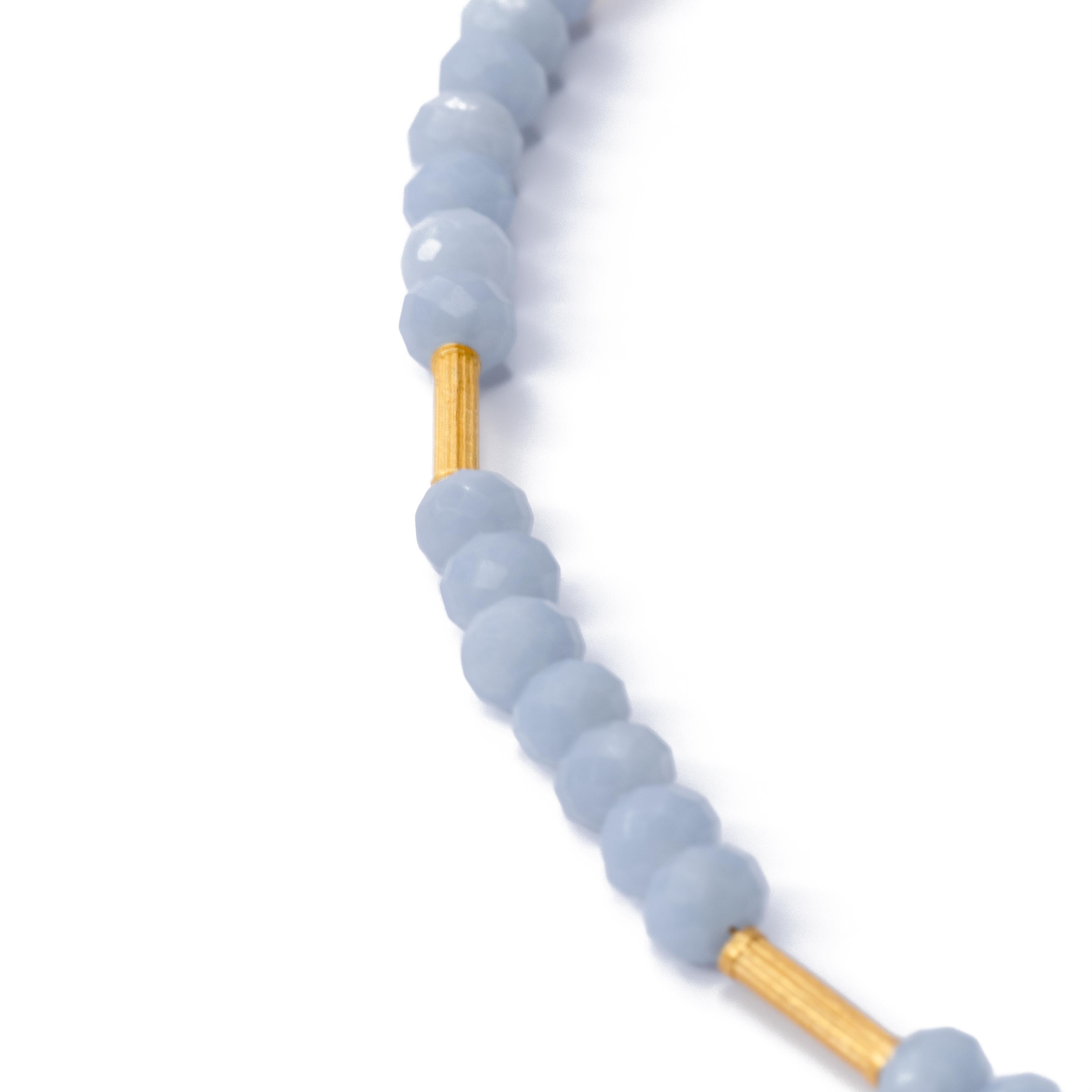 Artigiano Collana di Angelite - by Bombyx House in vendita