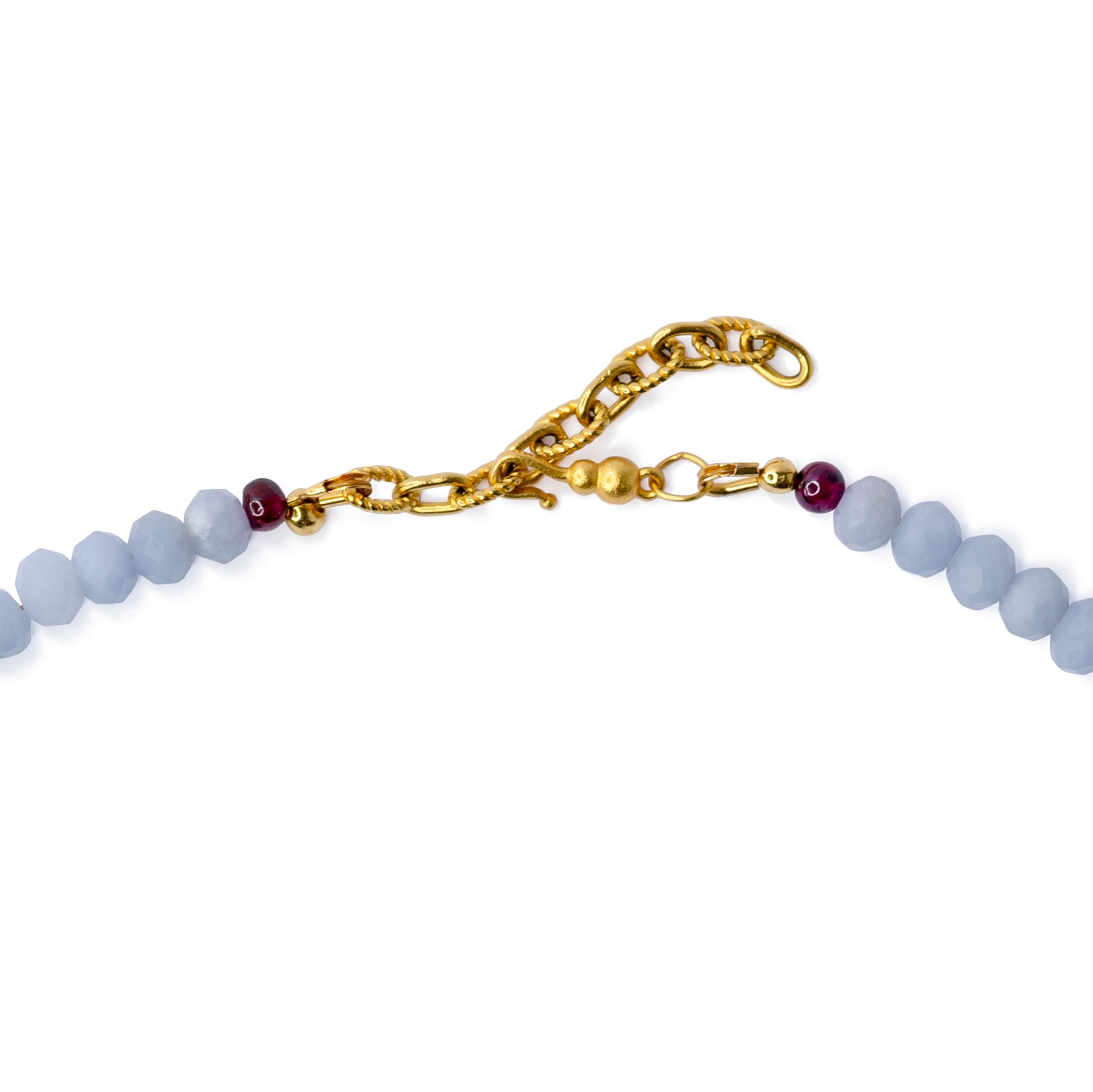 Collana di Angelite - by Bombyx House In condizioni Nuovo in vendita a Westport, CT