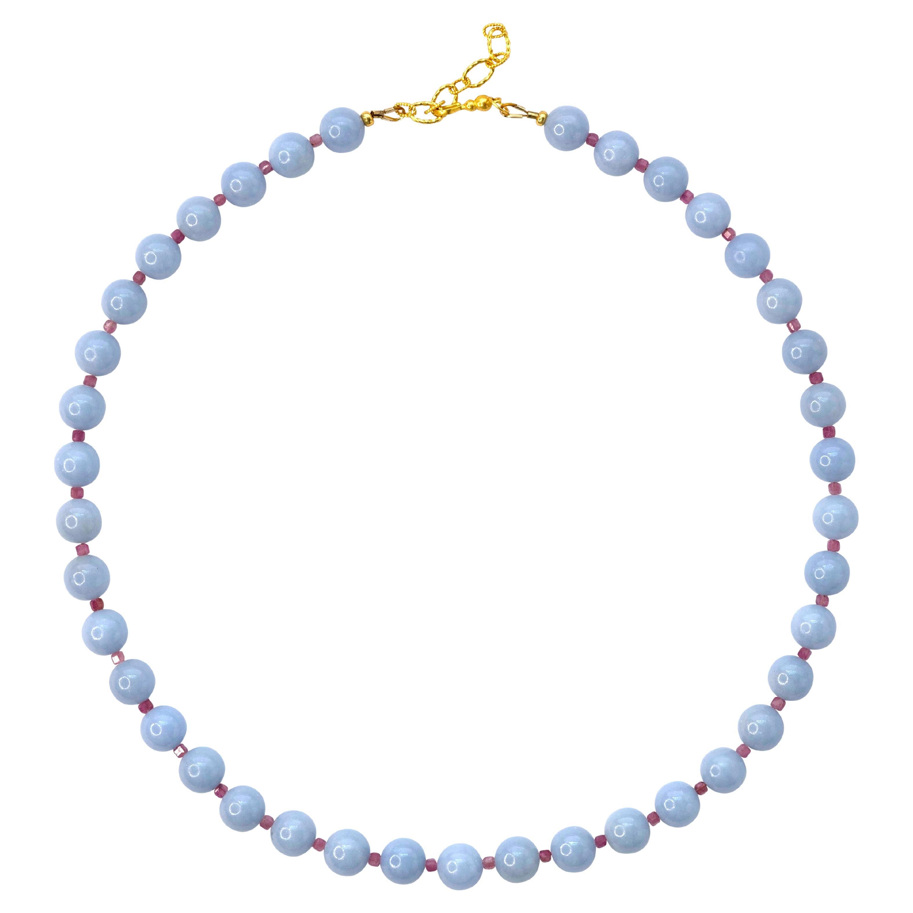 Collier de tourmaline Angelite par Bombyx House