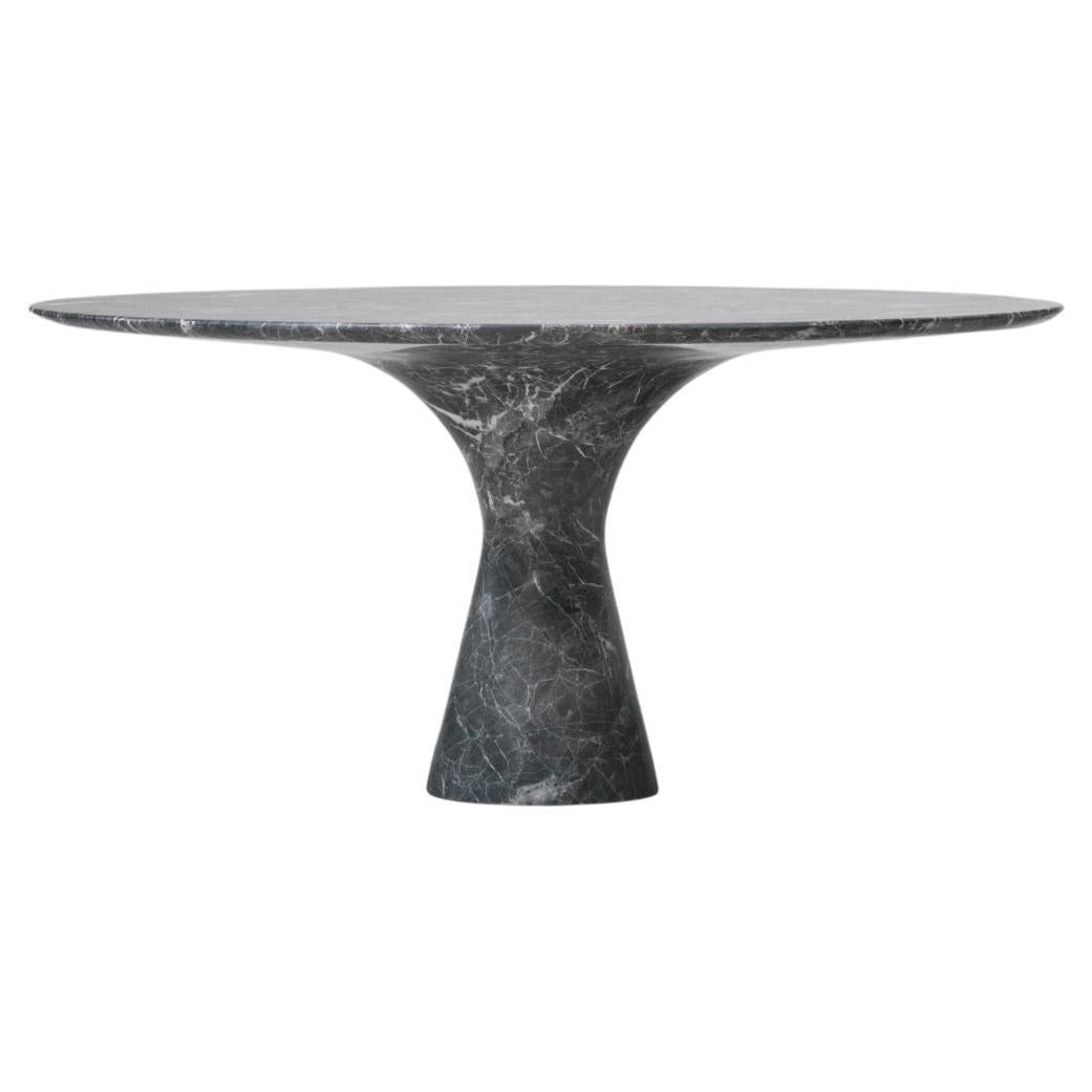 Refined Contemporary Marble 02 Grey Saint Laurent Marble Cake Stand