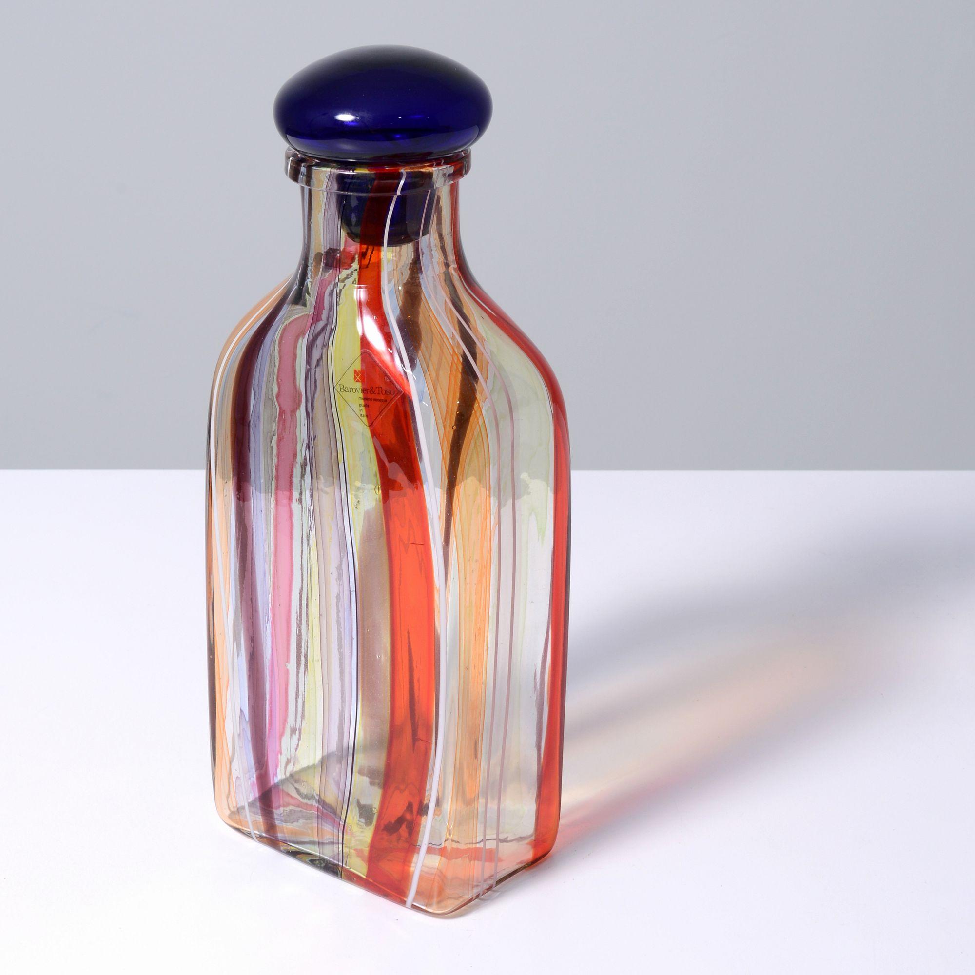 Artist/Designer; Manufacturer: Angelo Barovier (Italian, 1927-2008); Barovier & Toso (Italy)
Marking(s); notes: label
Materials: glass
Dimensions (H, W, D): 12.5