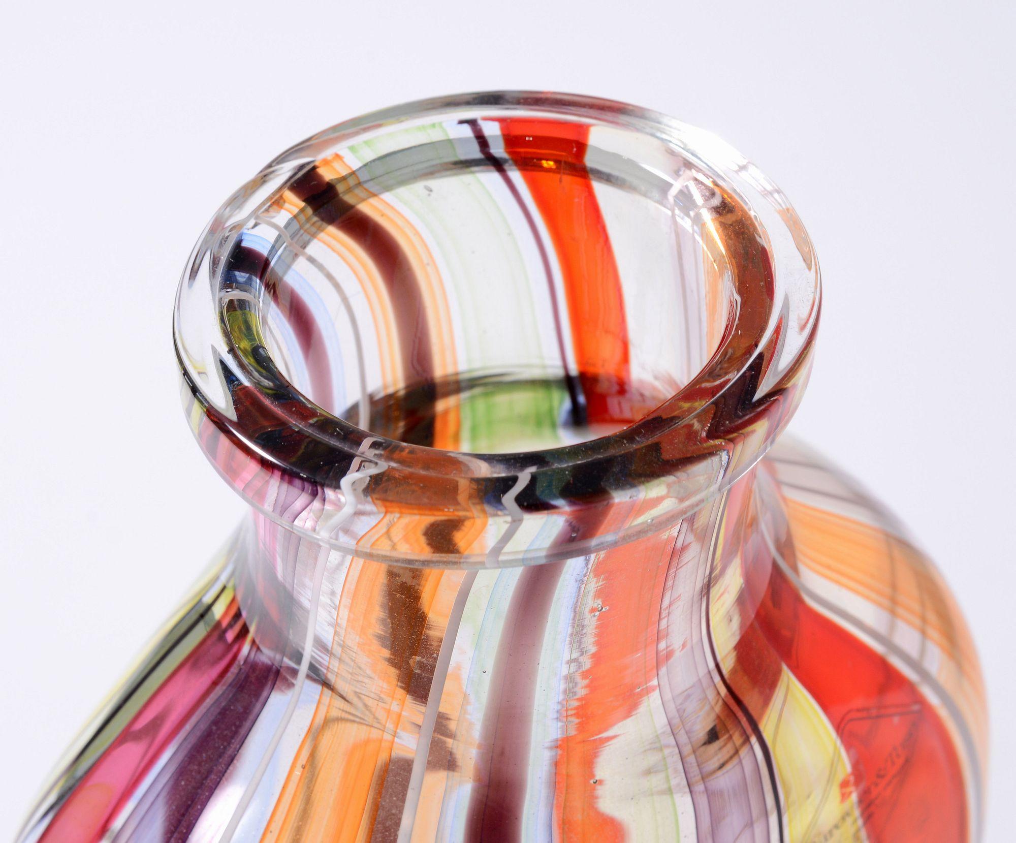 Angelo Barovier a CANNE Bottle & Stopper, Murano (Geblasenes Glas) im Angebot