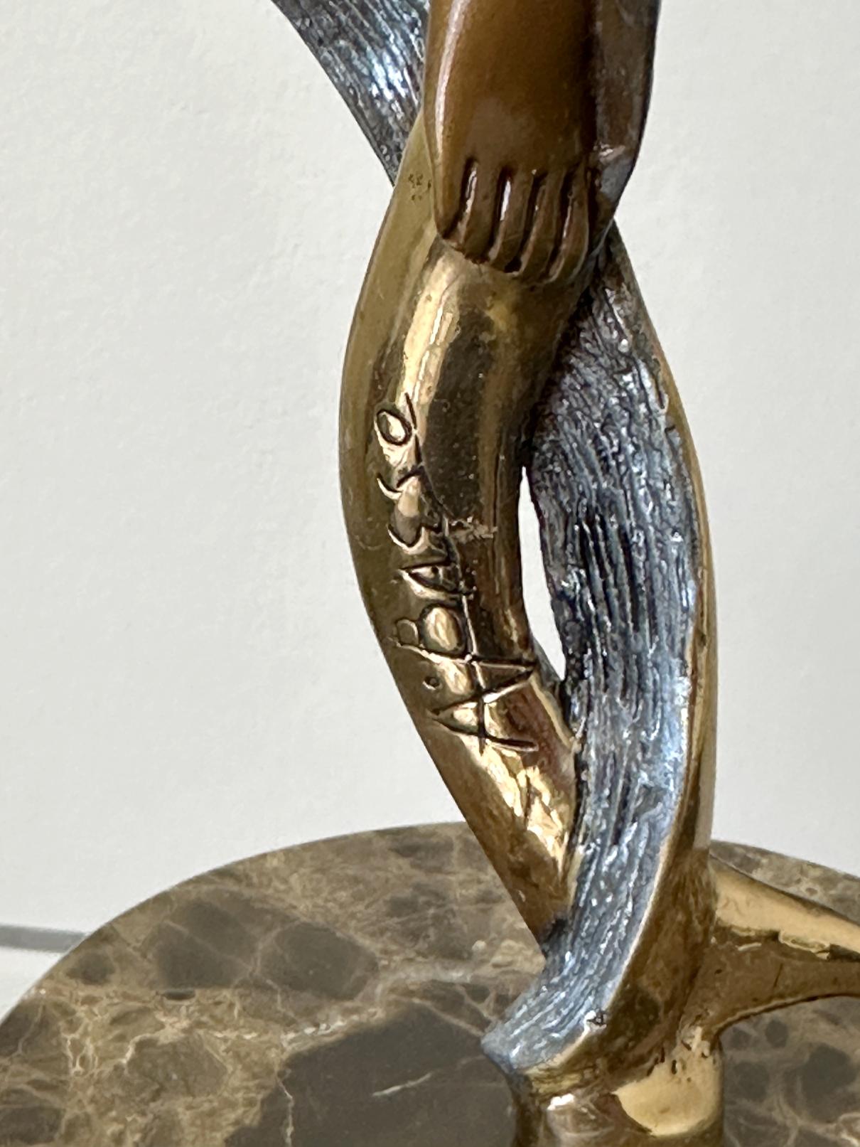 Angelo Basso Sirena  Escultura de bronce en venta 4