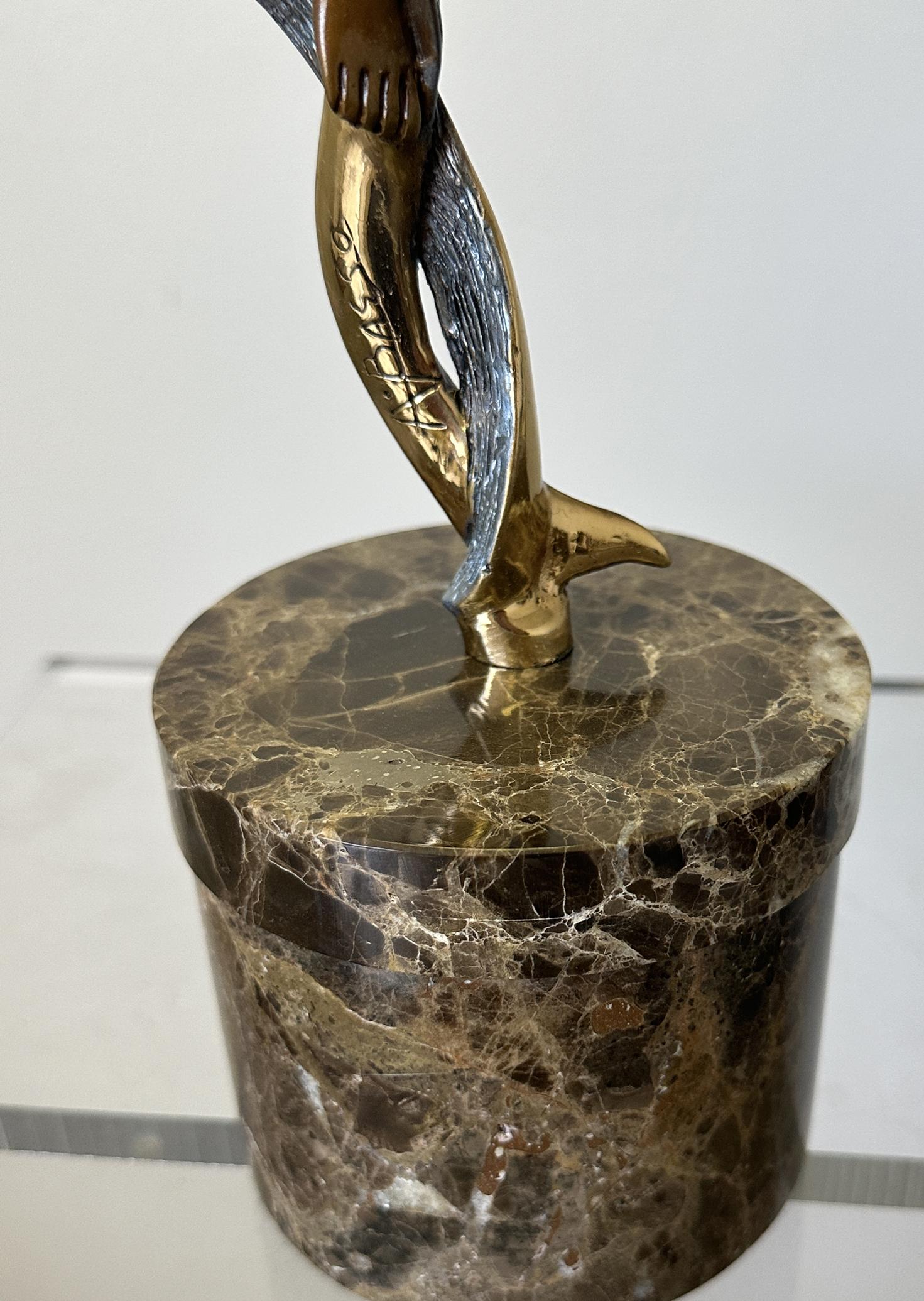 Angelo Basso Sirena  Escultura de bronce en venta 5
