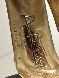 Evolution Painted Bronze Sculpture