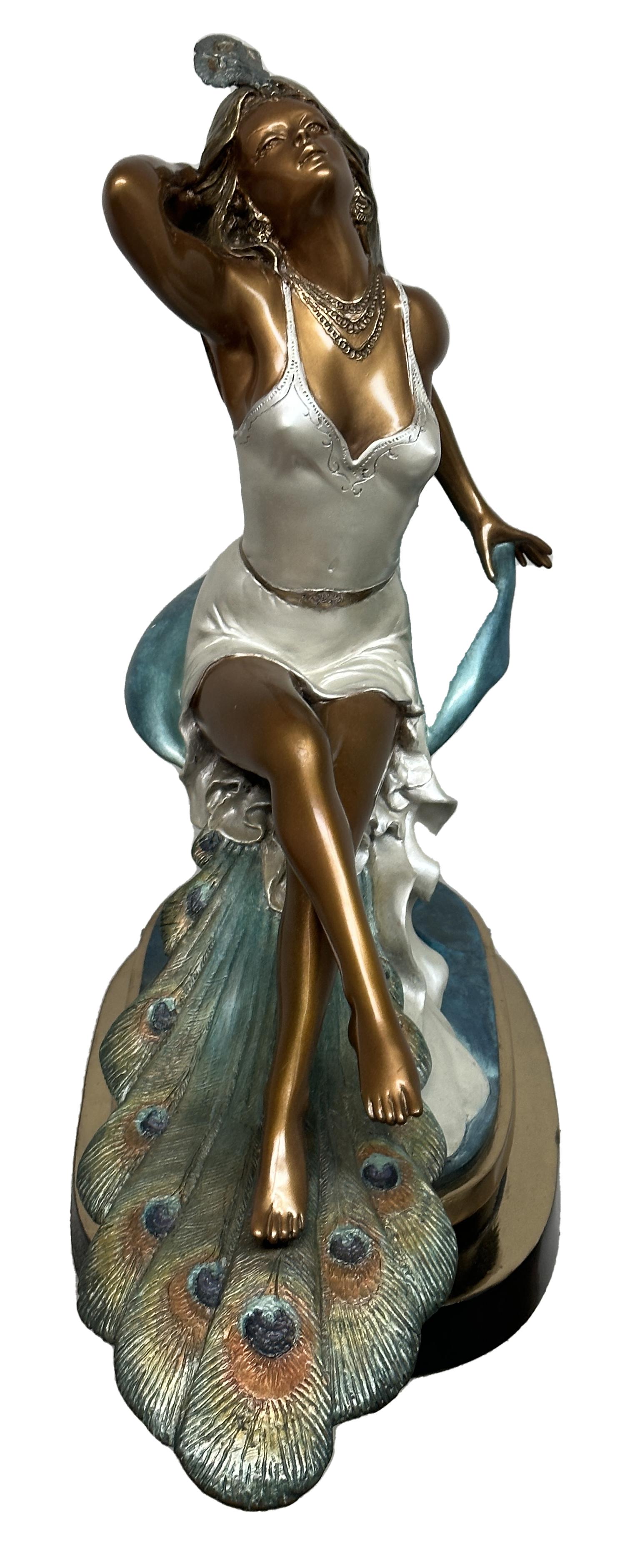 Angelo Basso Figurative Sculpture - Gabriella Bronze Sculpture