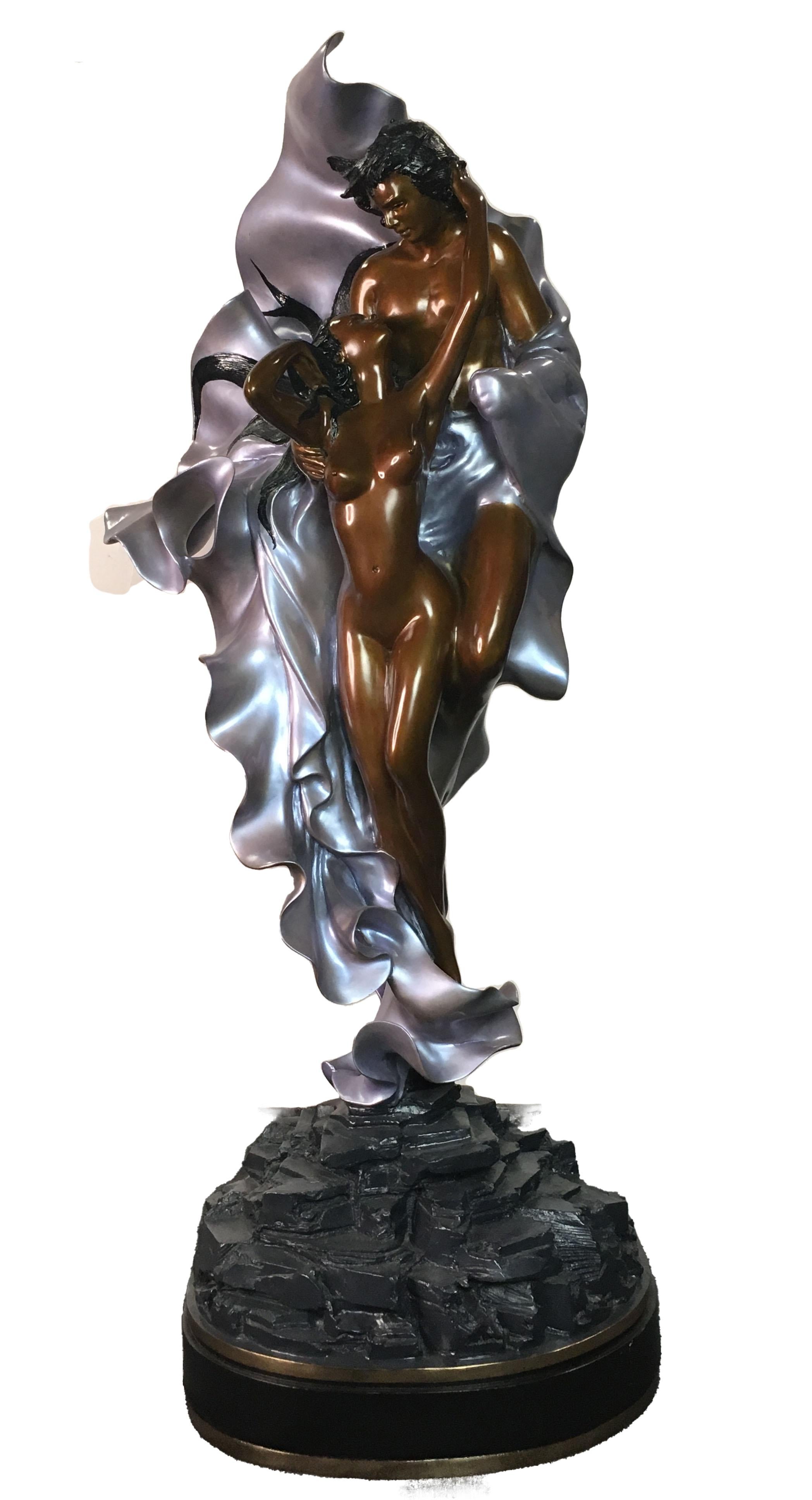 Angelo Basso Figurative Sculpture – Paolo und Francesca