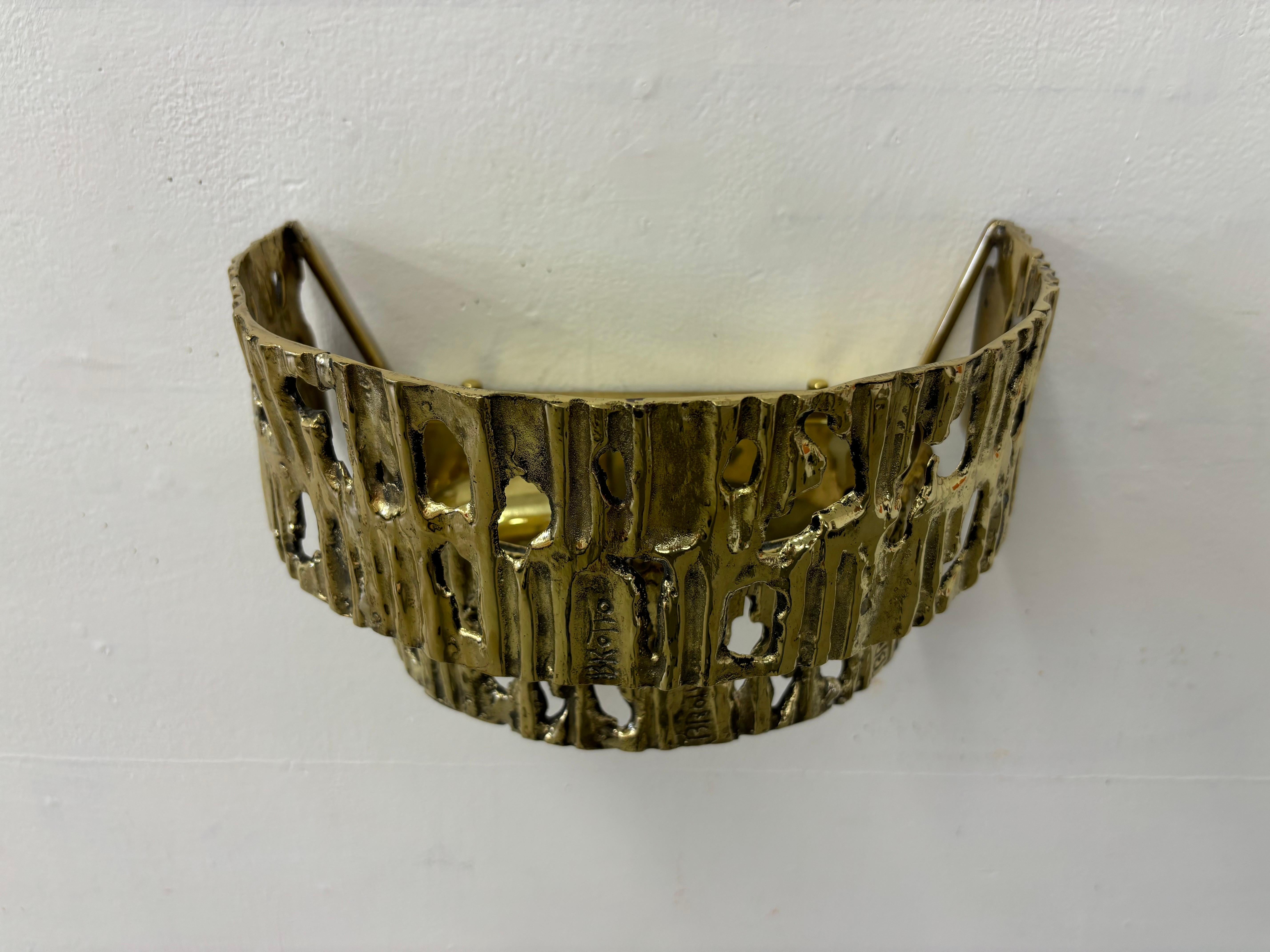 Lámpara de bronce fundido Angelo Brotto para Esperia en Bueno estado para la venta en Philadelphia, PA