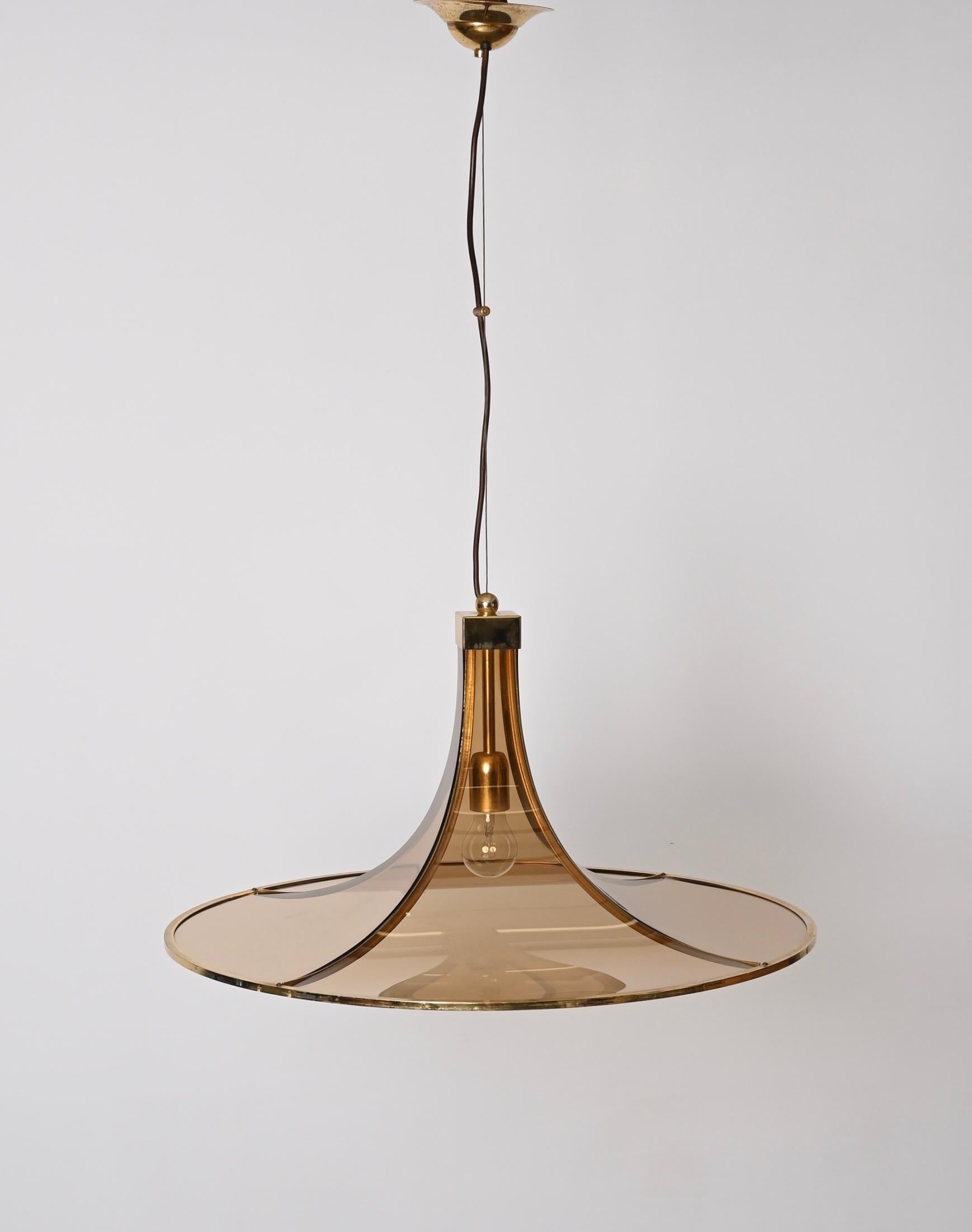 Angelo Brotto chandelier for Esperia Murano, Italy, 1970s For Sale 6