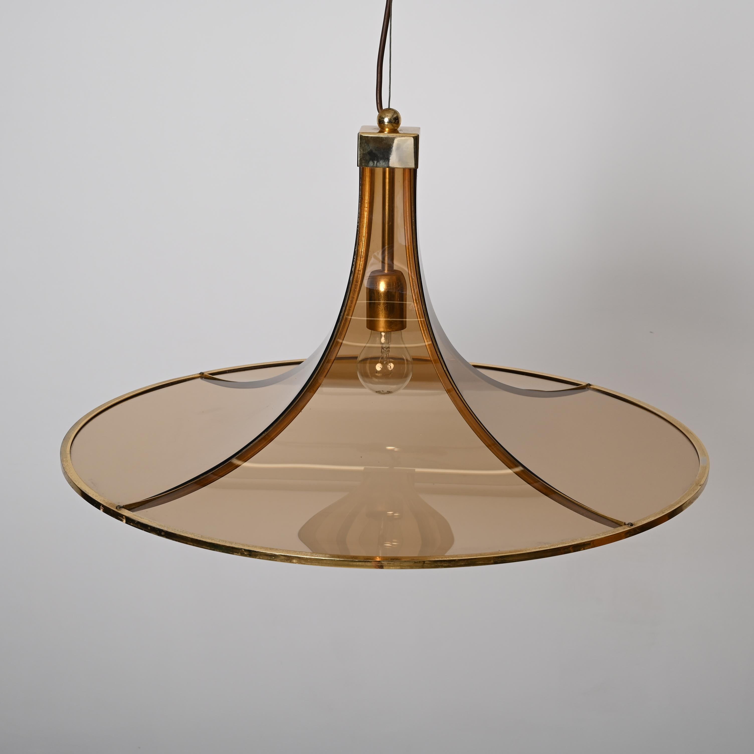 Angelo Brotto chandelier for Esperia Murano, Italy, 1970s For Sale 8