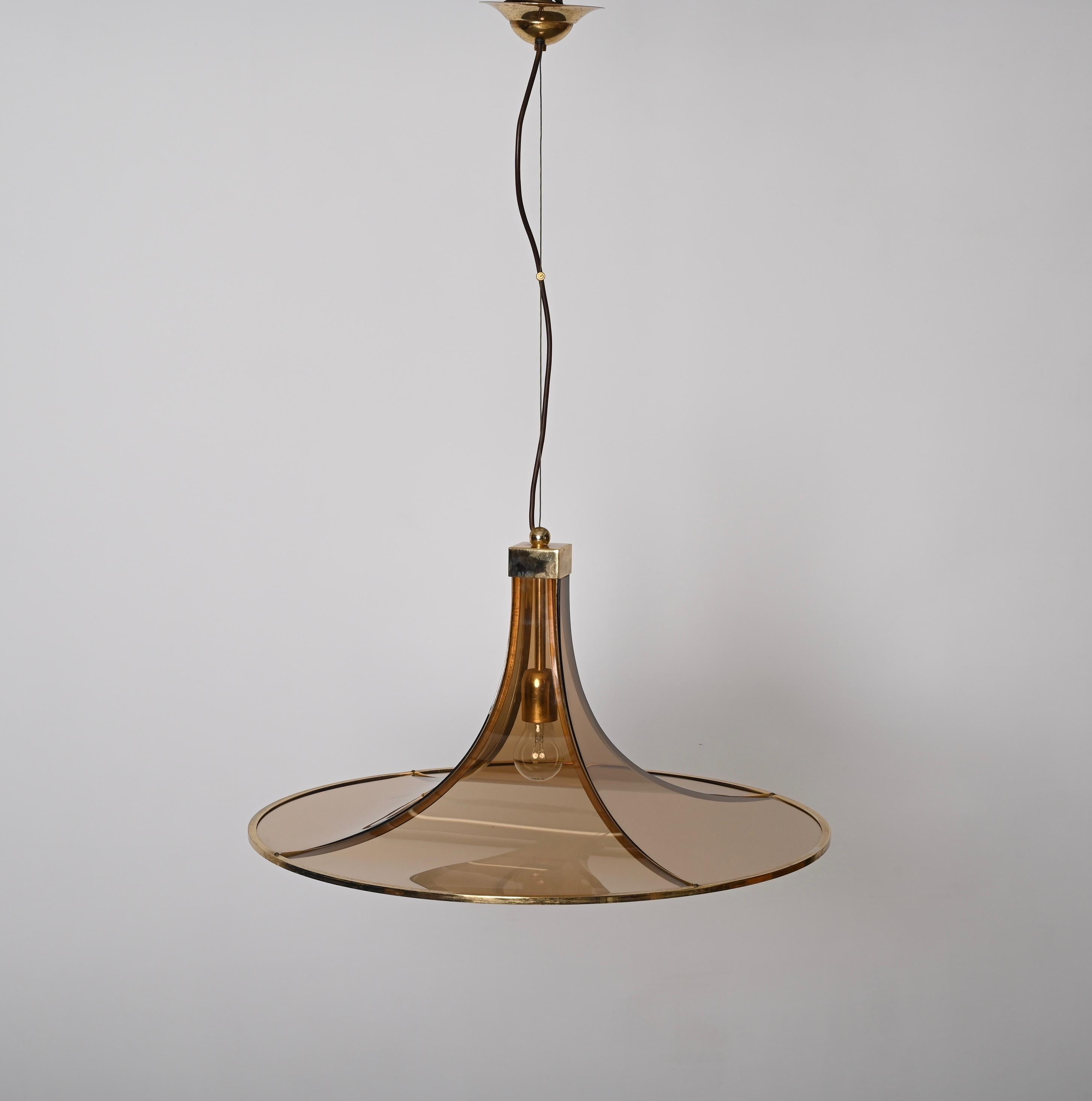 Angelo Brotto chandelier for Esperia Murano, Italy, 1970s For Sale 9