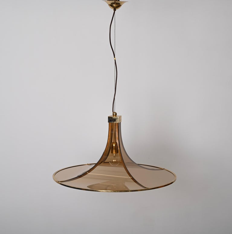Angelo Brotto chandelier for Esperia Murano, Italy, 1970s For Sale 9