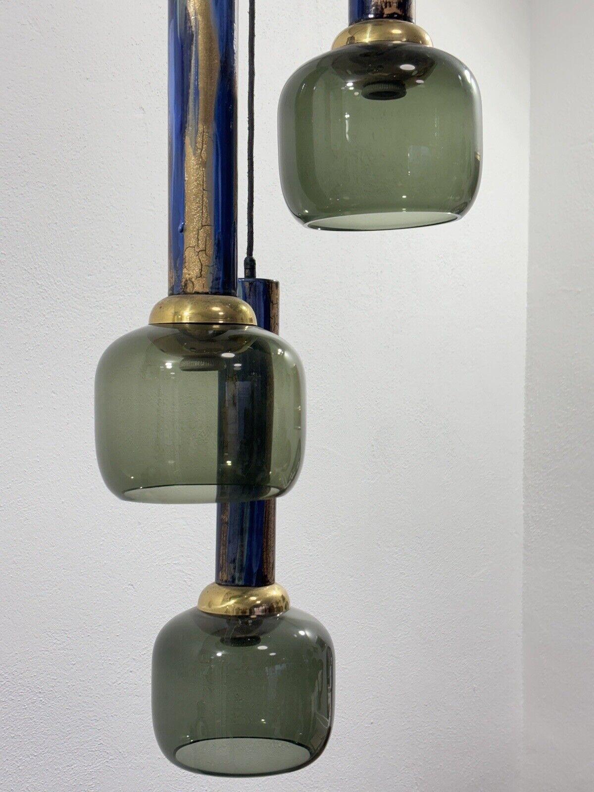 Angelo Brotto Esperia Illuminazioni Emaillierter Kronleuchter Modernes Design der 1970er Jahre im Angebot 6