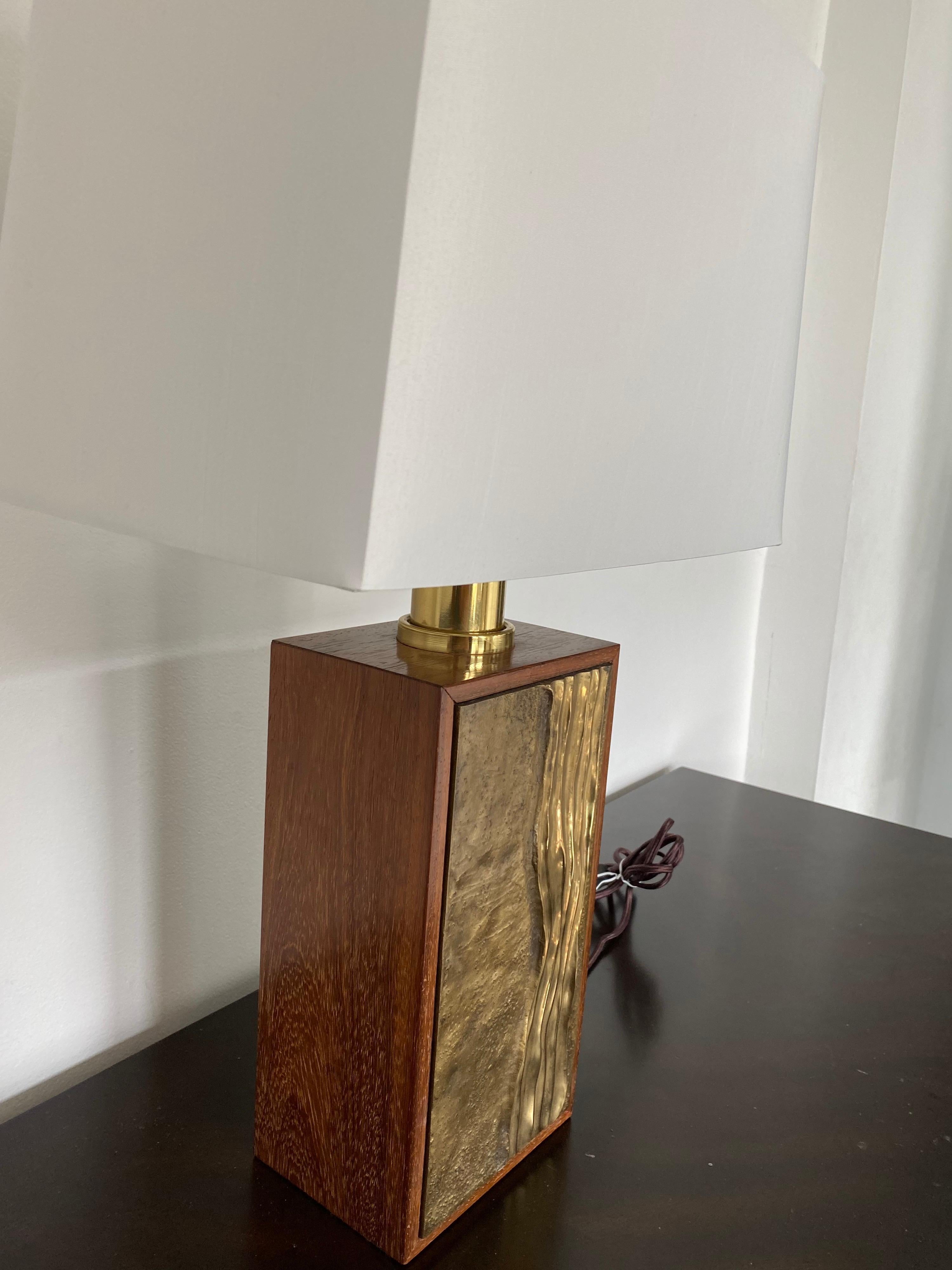 Angelo Brotto Esperia Italian 1970s Bronze Table Lamp 1