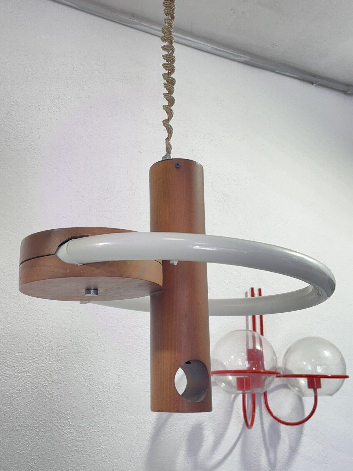 Italian Angelo Brotto Esperia Lampada A Sospensione Design Modernariato 1960’s in vendita