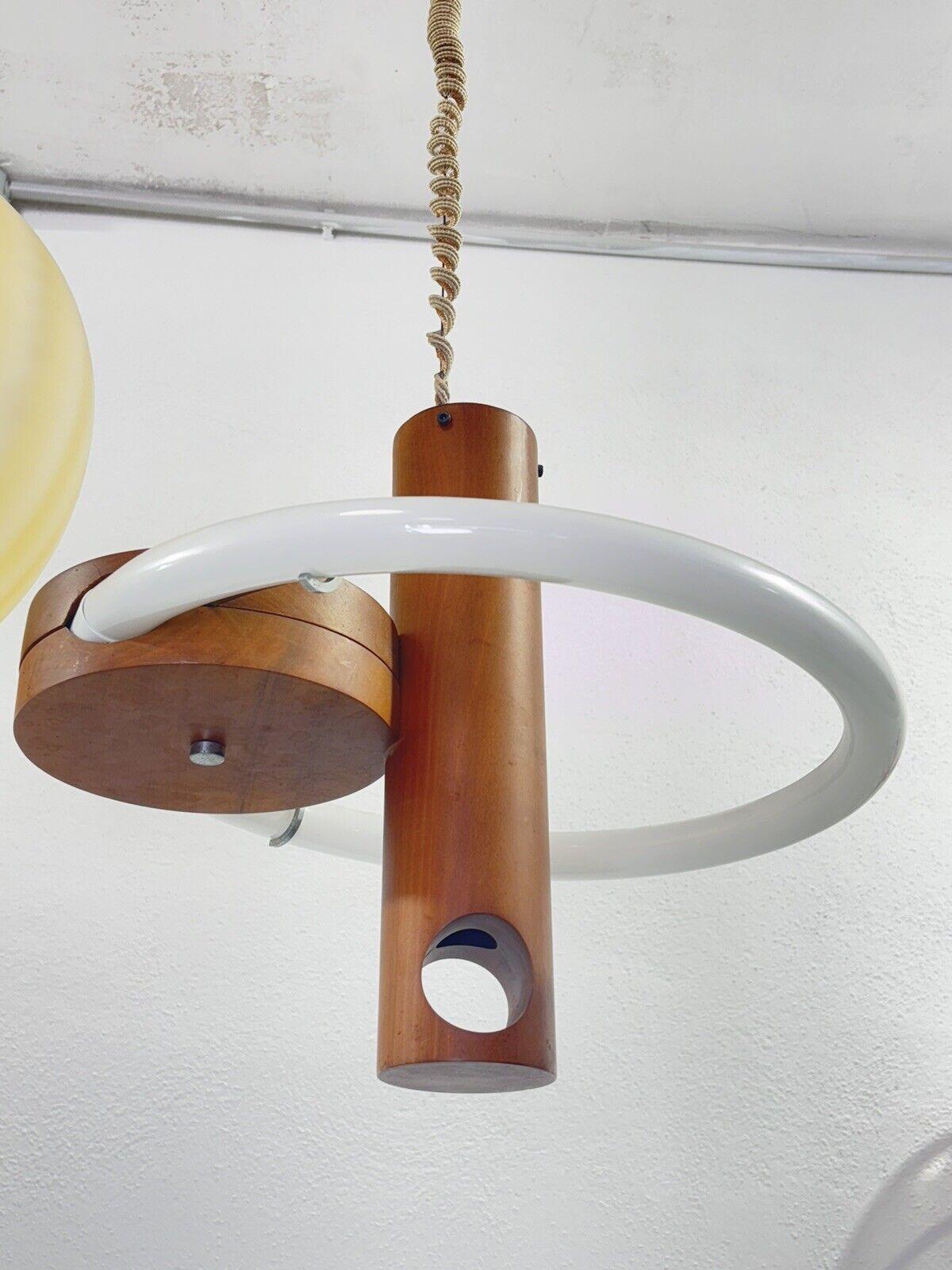 Mid-20th Century Angelo Brotto Esperia Lampada A Sospensione Design Modernariato 1960’s in vendita