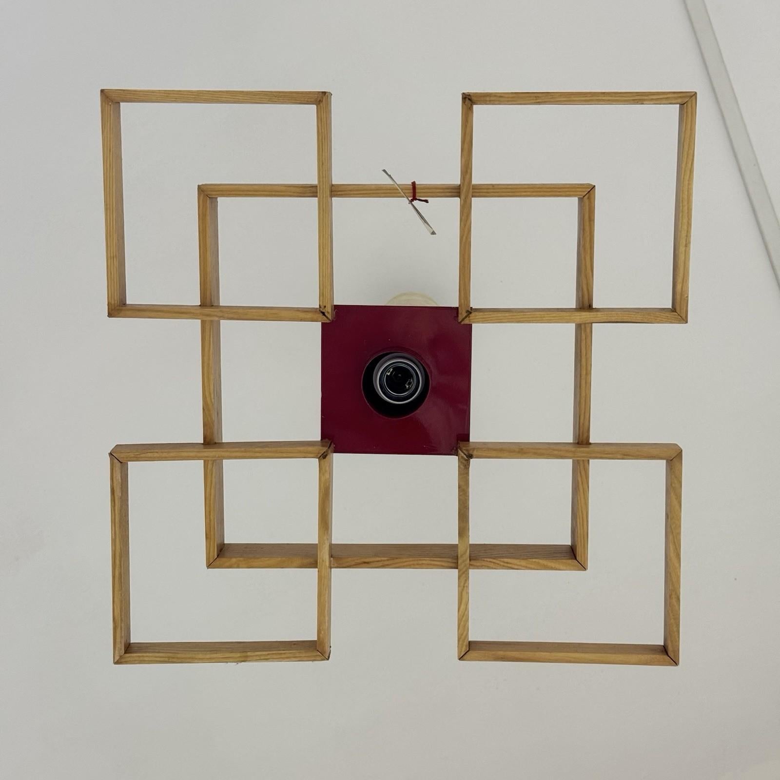 Angelo Brotto Esperia Lampada A Sospensione MOD. Amelio 1960’s In Good Condition For Sale In Taranto, IT