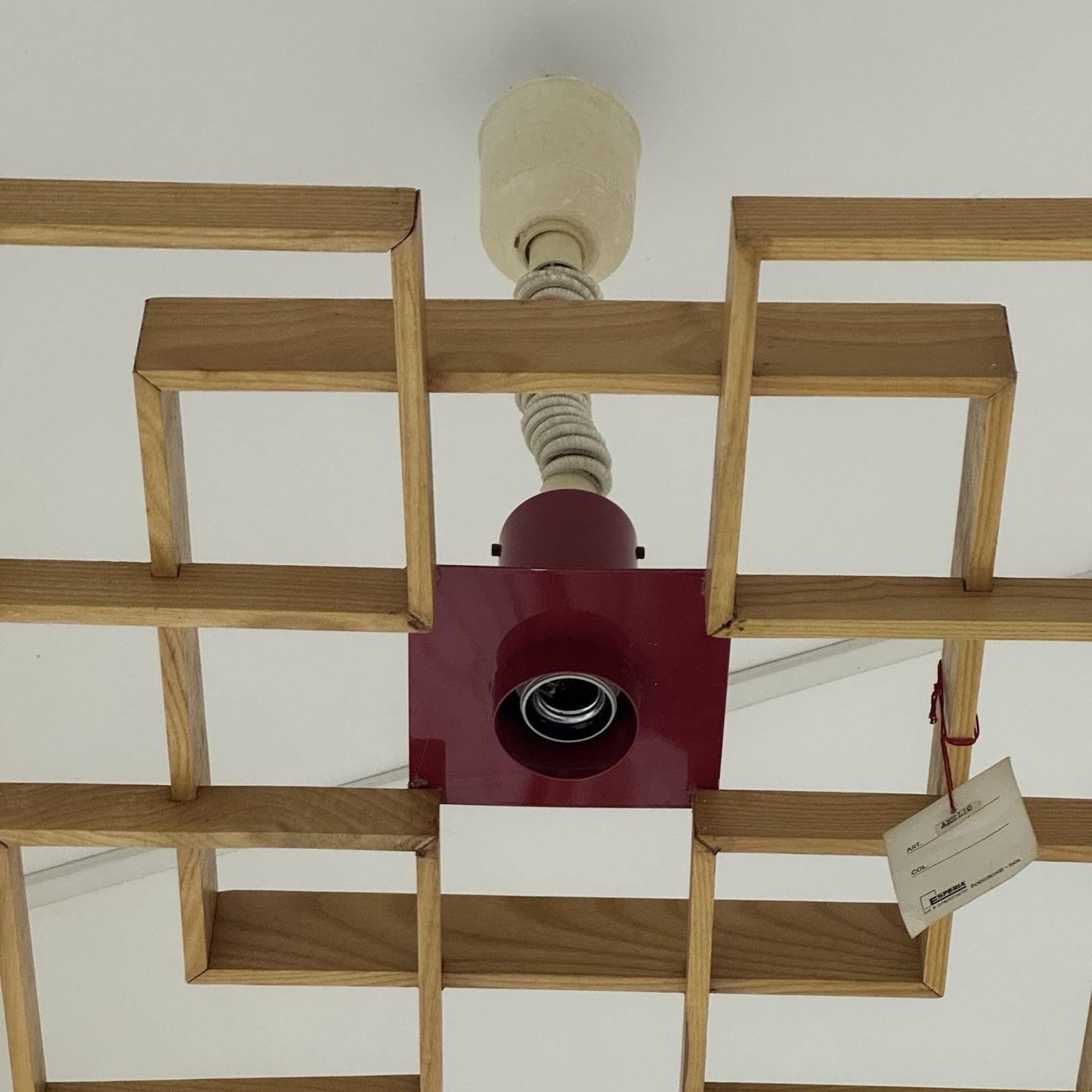 Mid-20th Century Angelo Brotto Esperia Lampada A Sospensione MOD. Amelio 1960’s For Sale