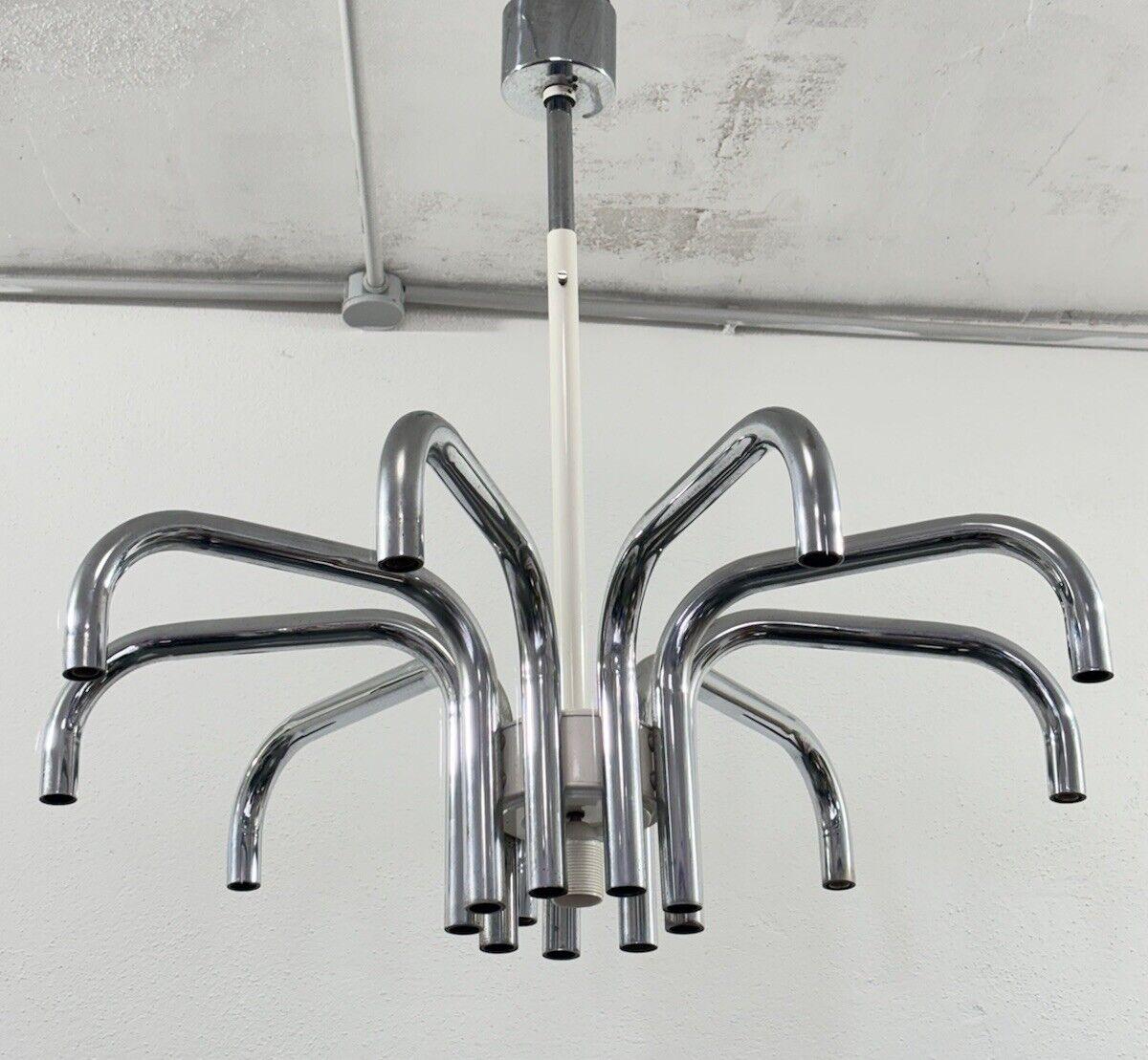Italian Angelo Brotto Esperia Luminaire 19 Lumières Design Moderne en vente